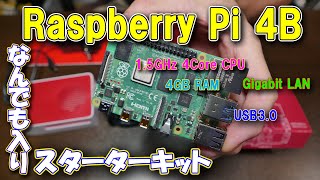 【IoT】Raspberry Pi 4B ってどうなの？