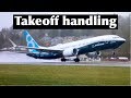 How to take-off with a Boeing 737