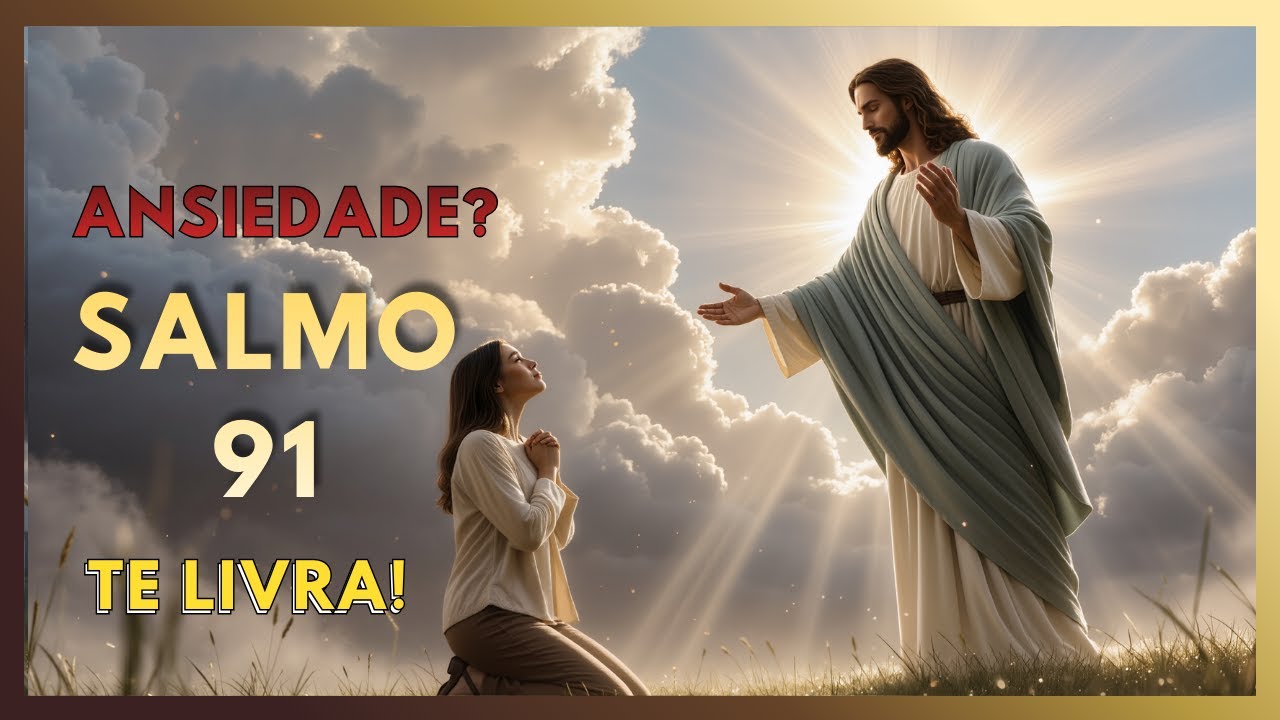 Salmo 91 Contra Ansiedade e Medo | Oração Forte de Proteção Total na Manhã 