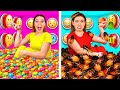 1000ミステリーボタンチャレンジ たった1つで逃げられます | フードバトル BooBoom Challenge