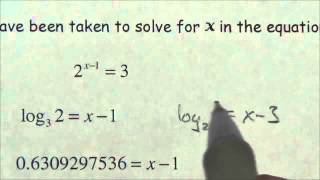 Math 30-2 Logarithms Review NR#5