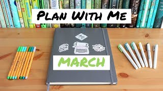Plan With Me | March 2018 Bullet Journal Setup