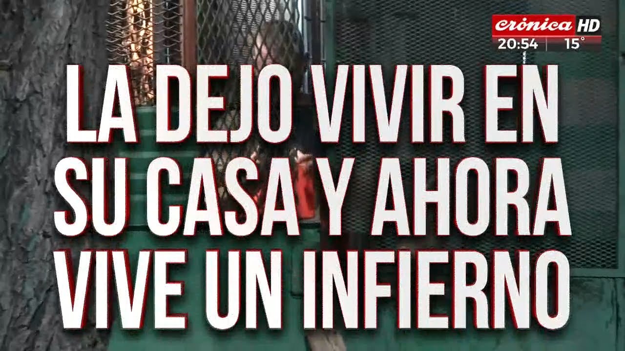 Dejó vivir a su nieto en su casa y ahora sufre un infierno