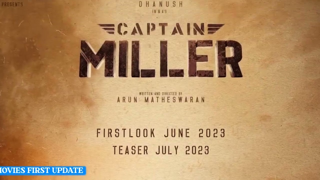 Captain Miller Official Teaser | Dhanush | Sundeep | Captain Miller Trailer | Captain Miller Teaser