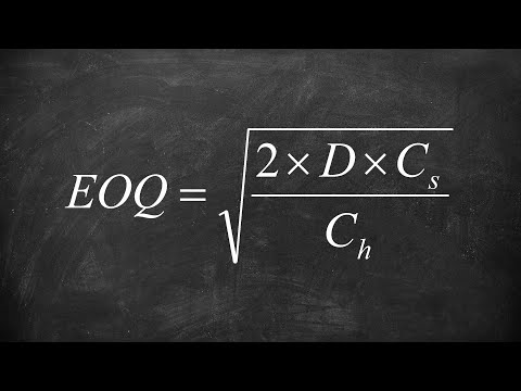 فيديو: كيف يتم تحديد EOQ؟