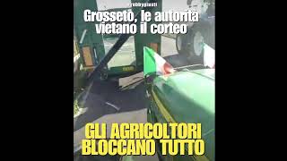 Robby Giusti - AGRICOLTORI a Grosseto, BLOCCANO TUTTO