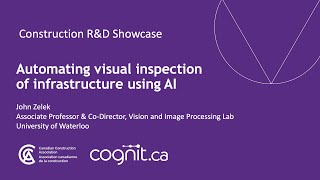 Automating Visual Inspection with AI - Construction R&D Showcase (2021-01-21)