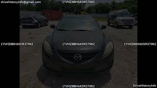 Athlete Statistics 2010 Mazda 6 I | VIN 1YVHZ8BH4A5M37962