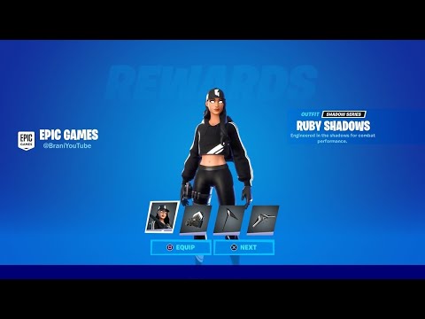 How to get NEW ruby shadow skin for FREE in fortnite - YouTube