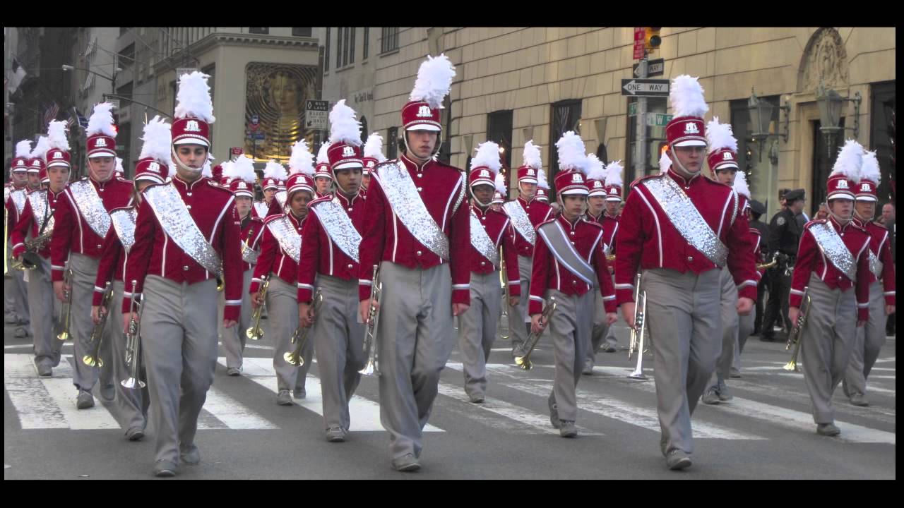 Jackson Liberty High School 2012 Marching Band, NYC St Patrick's Parade