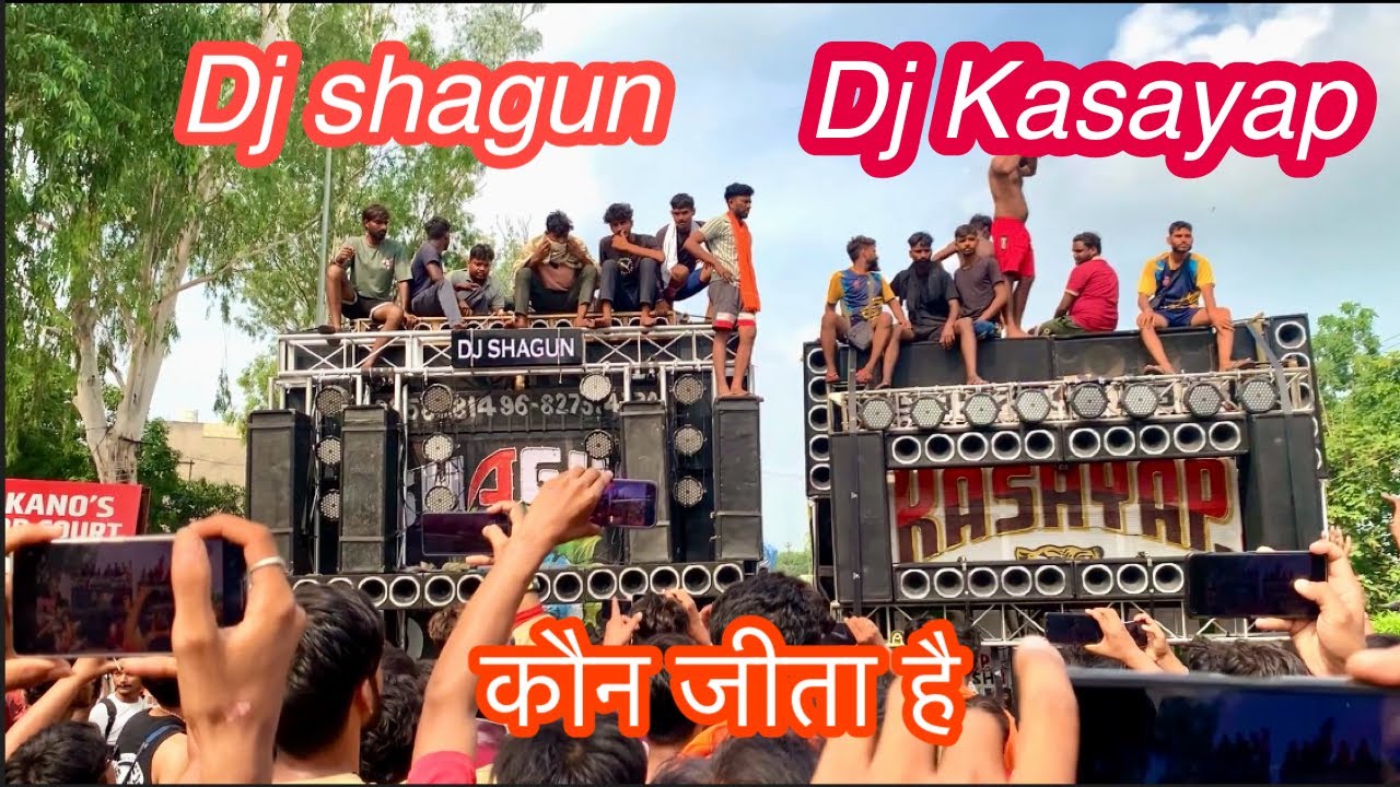 Dj shagun kithore Meerut vs Dj Kashyap Meerut full competition 