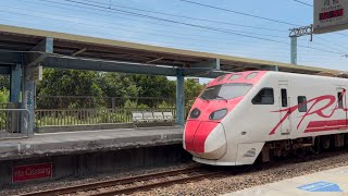 TR TEMU2000形 普悠瑪プユマ特急124号 南港行き 仁德駅2番線通過