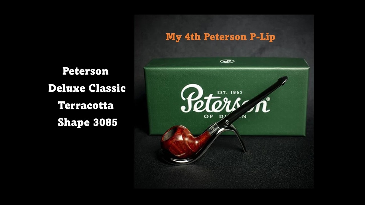 Трубка Peterson Deluxe Classic Terracotta 3085 | Изящная и компактная, идеально подходит для утре...