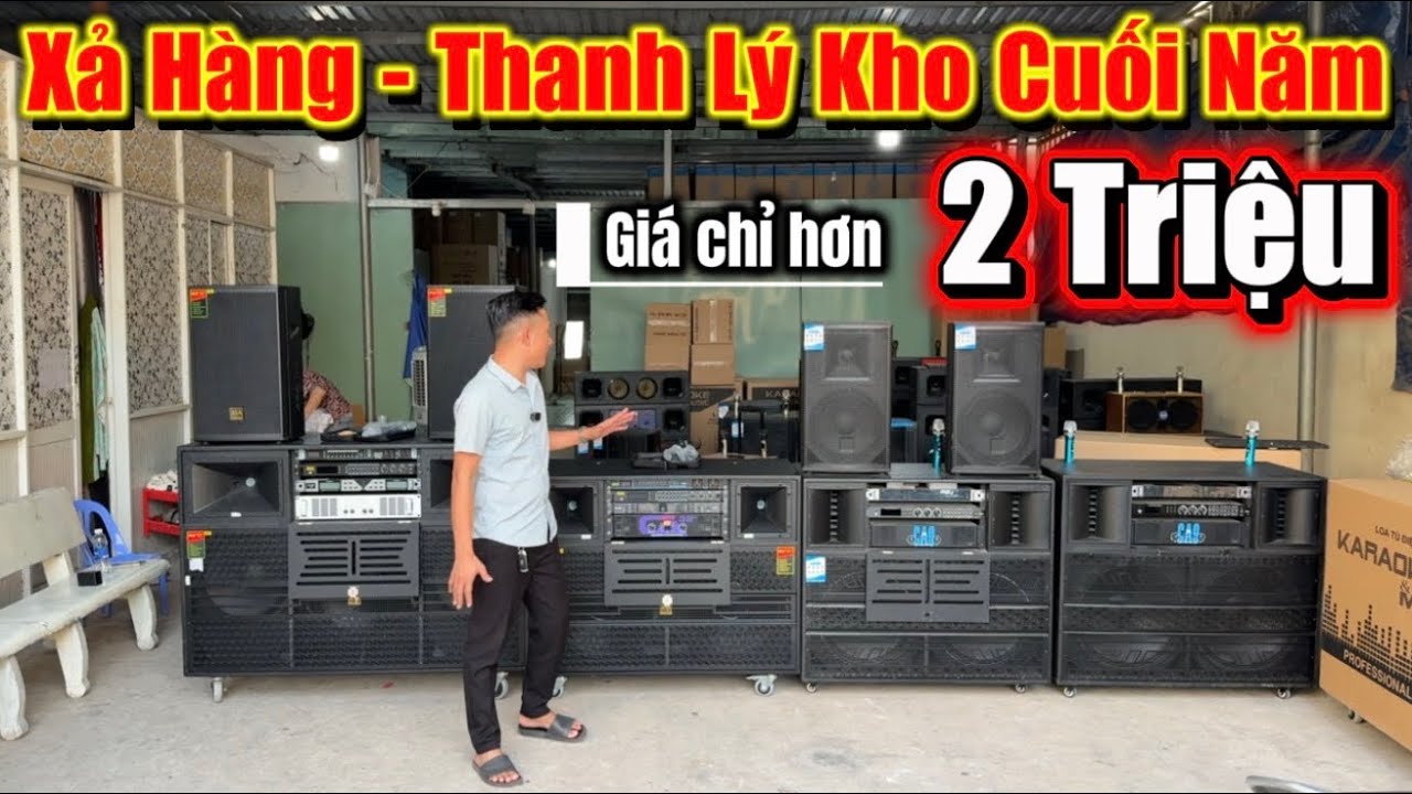 Thanh Lý + Xả Kho Loa Kéo Cuối Năm. Giá Rẻ Chỉ Hơn 2 Triệu. Loa Điện + Loa Bình