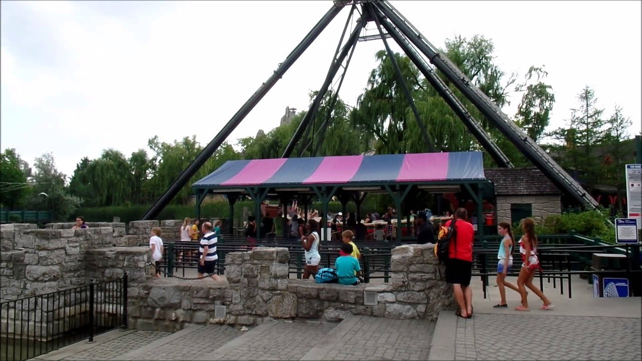 The Rage Funfair Ride Canada's Wonderland: The Rage off Ride POV / August 26, 2014 / 1080p ...