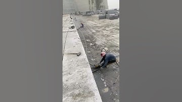 The process of extracting stones from mines- Good tools and machinery make work easy