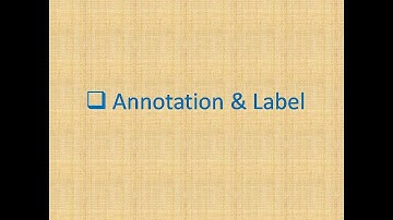 Annotation I Label I GIS Tutorial