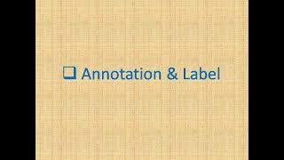 Annotation I Label I GIS Tutorial