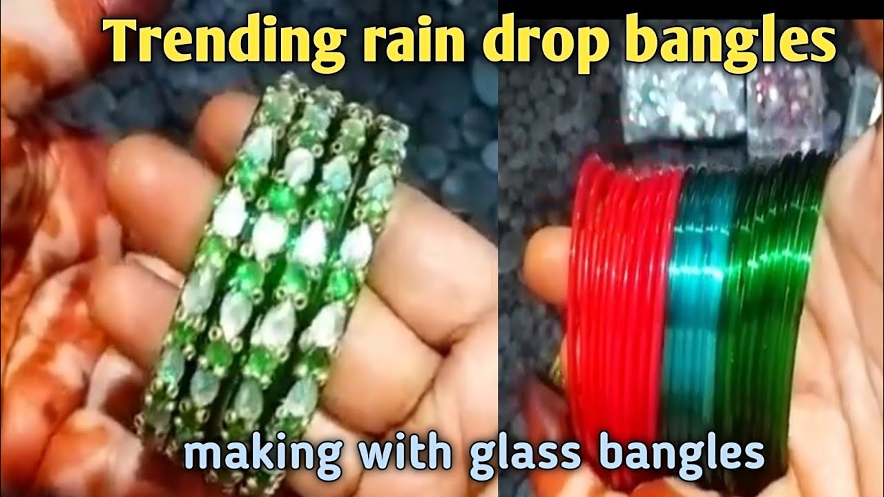 Bangle Method Trending designer bangles making with simple method in just 5 min l No ...