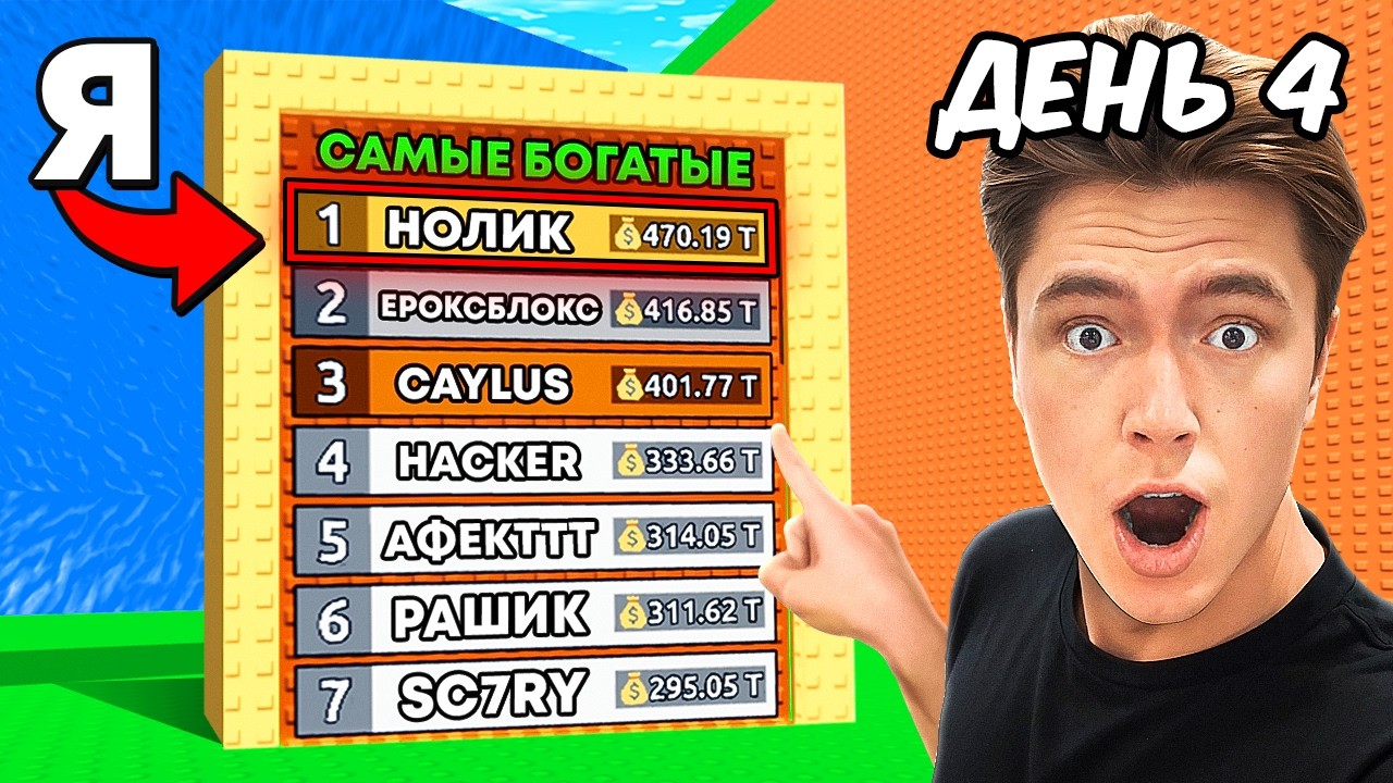 😱я ТОП 1 МИРА в РОБЛОКС