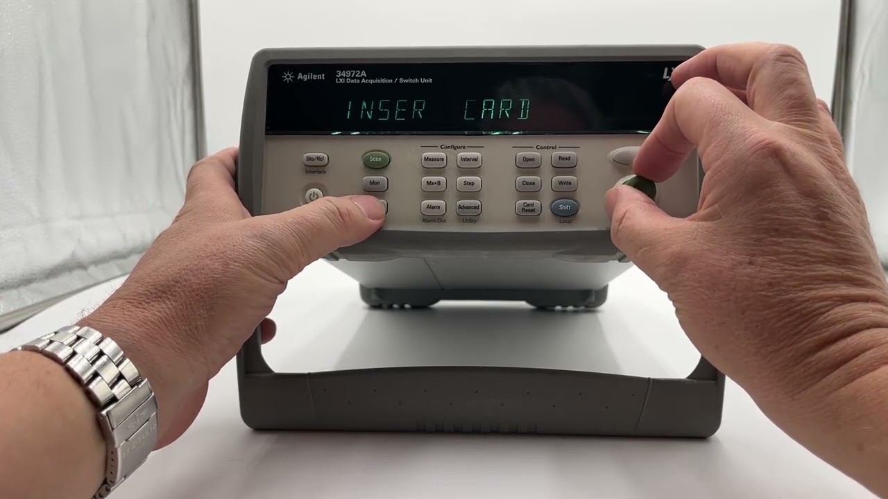 Agilent 34972 A LXI Data Acquisition Switch (A# 150658)