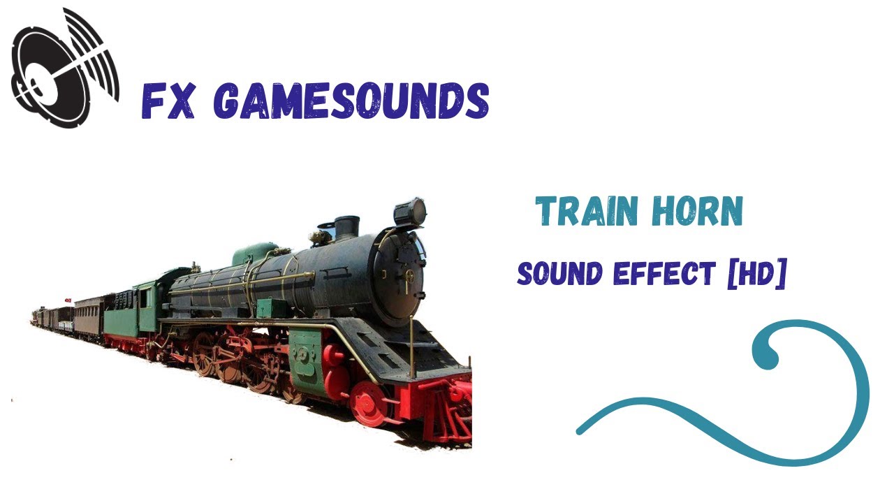 Train horn Sound Effect (HD) - YouTube