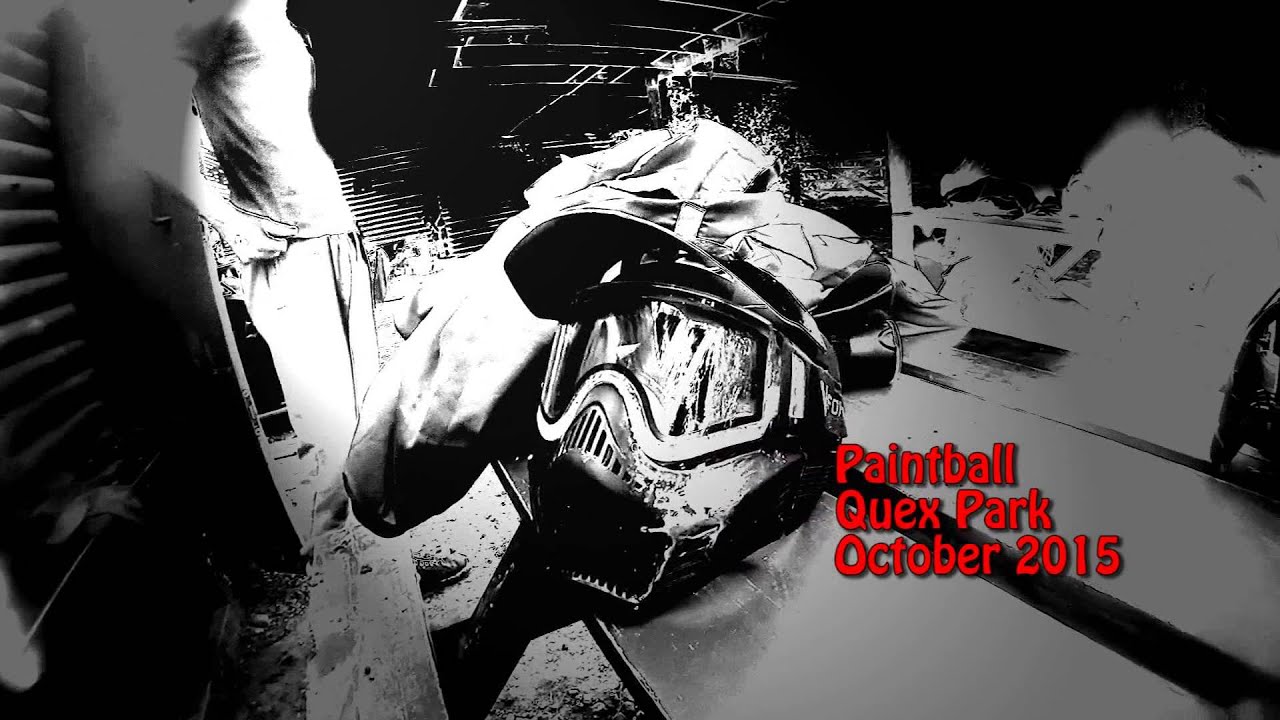 Quex Park Paintballing October 2015 YouTube