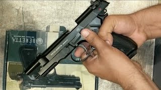 Beretta 92A1 blowback Co2 Airgun #airsoft #airsoftgun #beretta92fs #co2airgun 