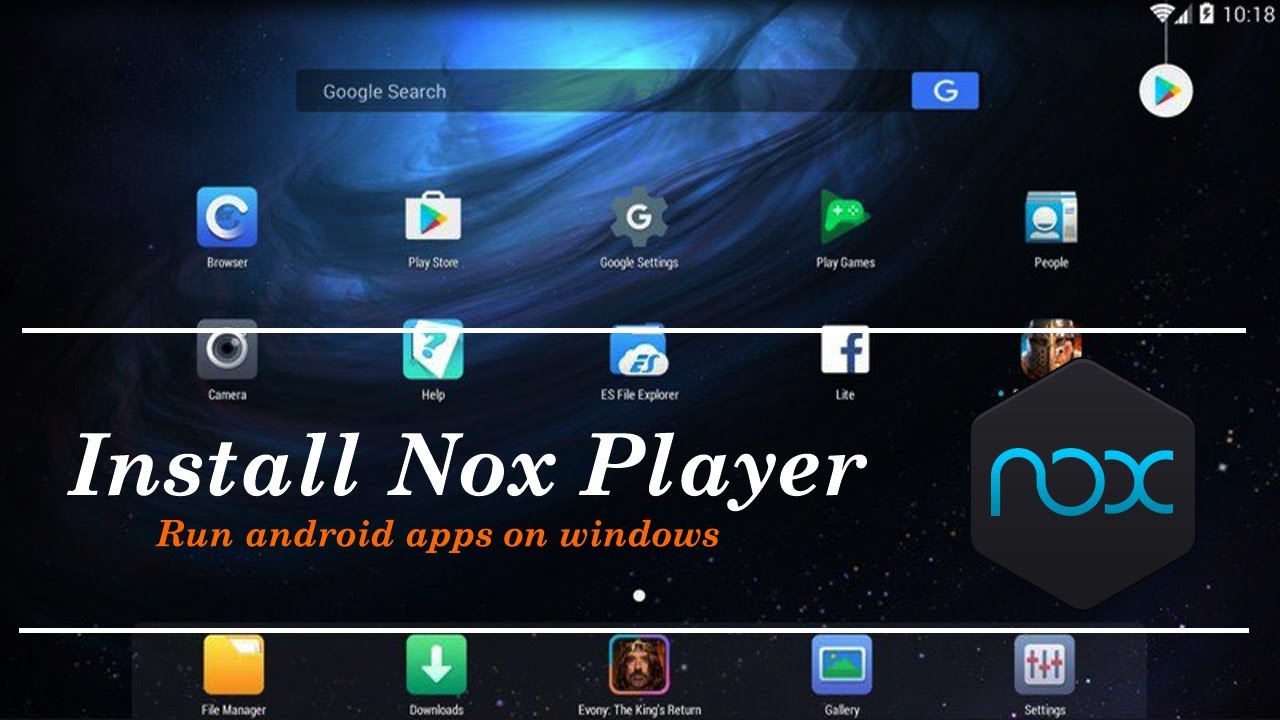 download nox for pc Update How to Install Nox Player in PC