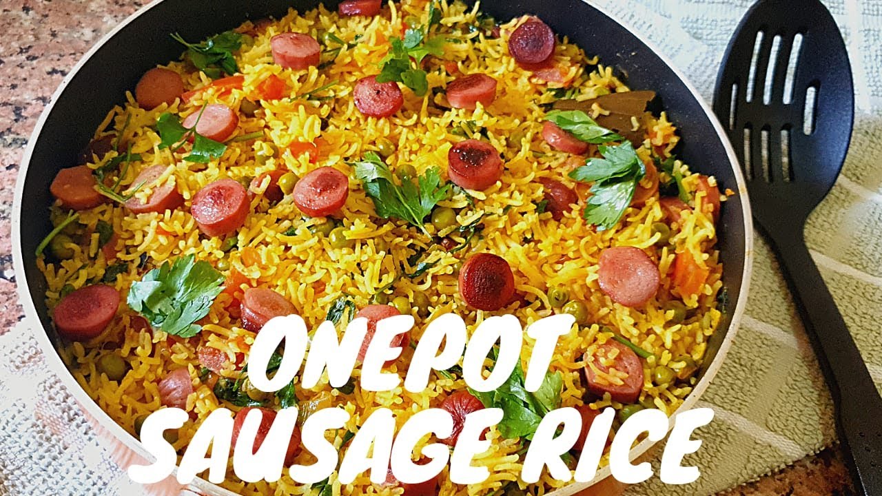 SAUSAGE RICEONE POT RECIPEQUICK AND EASY SAUSAGE RECIPESCHICKEN