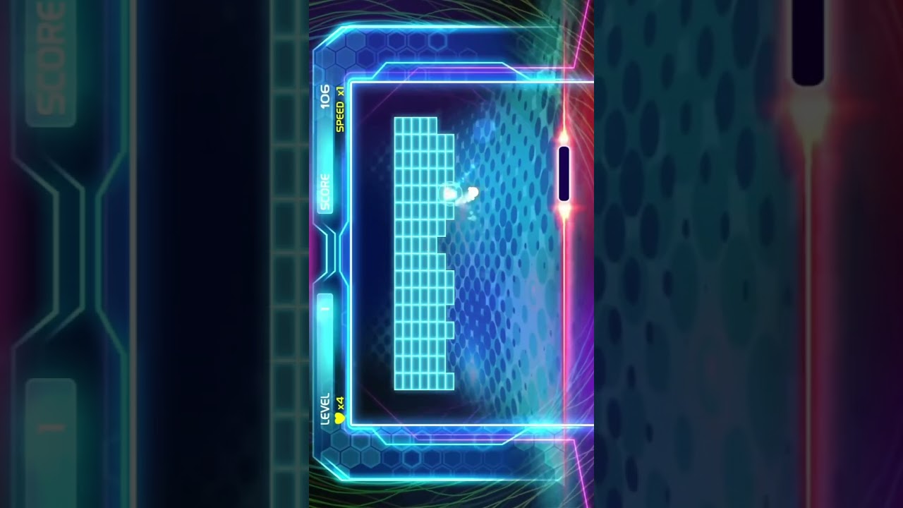 Brick Breaker gameplay for the Nintendo Switch 