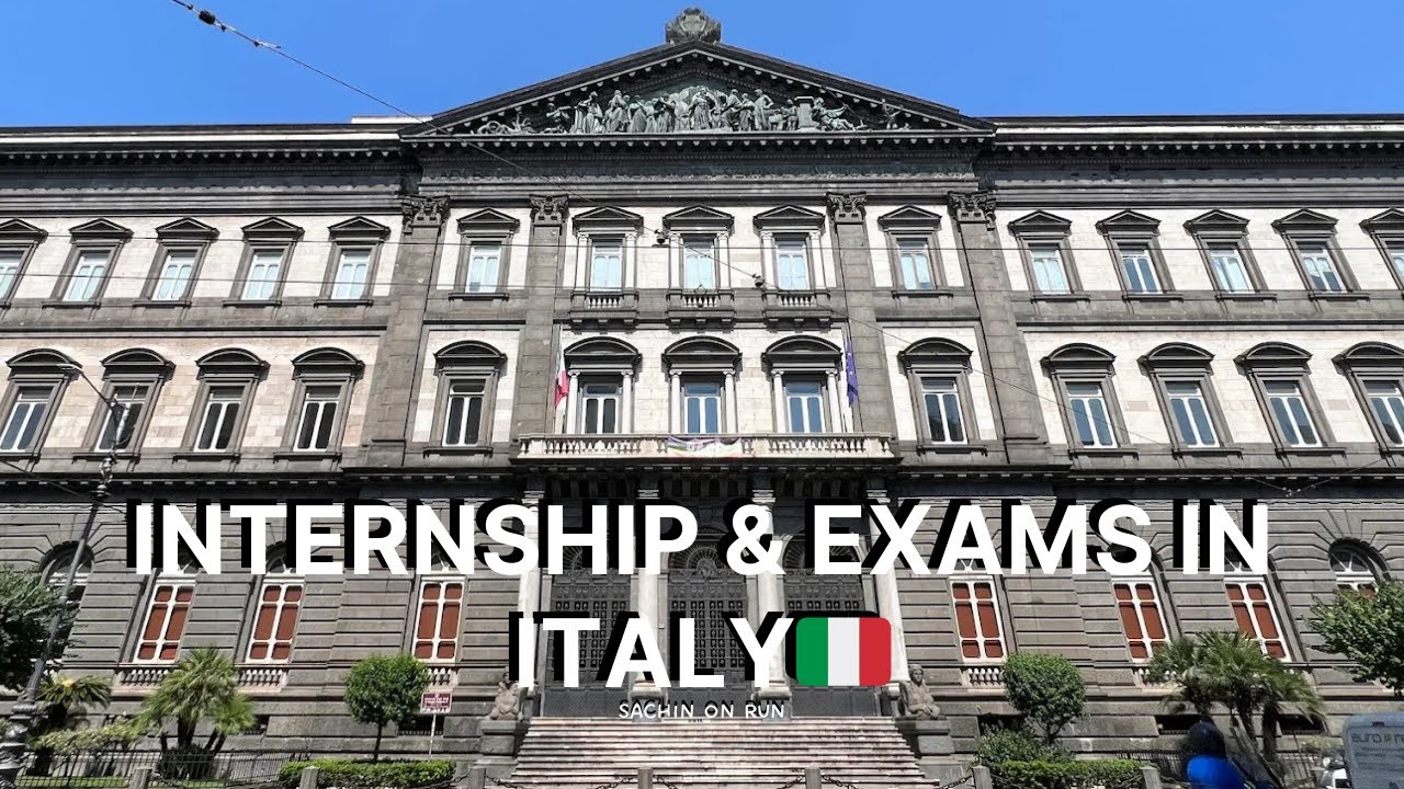 University Exams & Internship in Italy 🇮🇹 | Reality for International Students (No One Tells You)