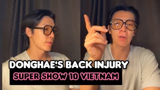 Donghae Opens Up About Back Injury at Super Show 10 Vietnam