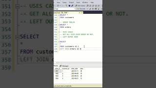 LEFT JOIN in SQL Explained in 60s! 🔍🧠📊 #sqltips  #shorts