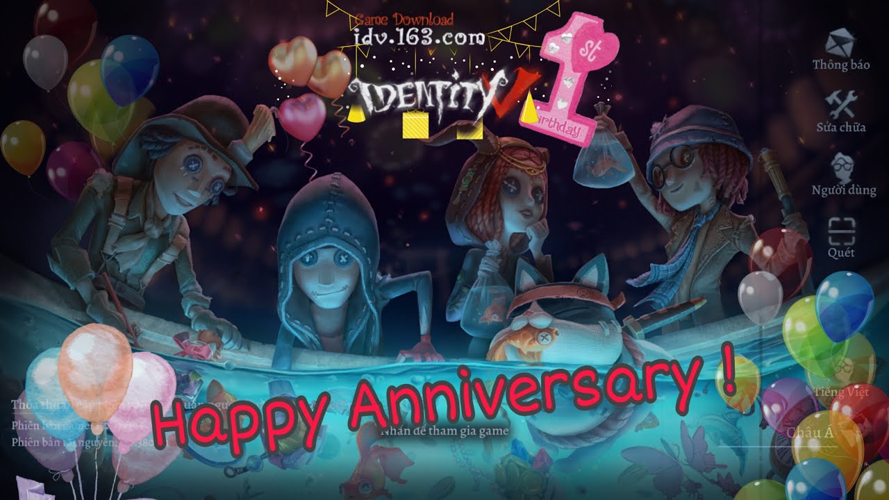 [ Identity V Anniversary ] Character trailer + Funny Moments