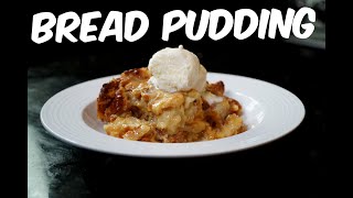 How To Make Bread Pudding - w/ White Chocolate Bourbon Glaze