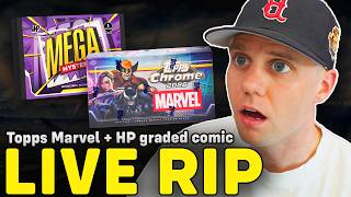 LIVE RIP: TOPPS CHOME MARVEL & GRADED COMICS