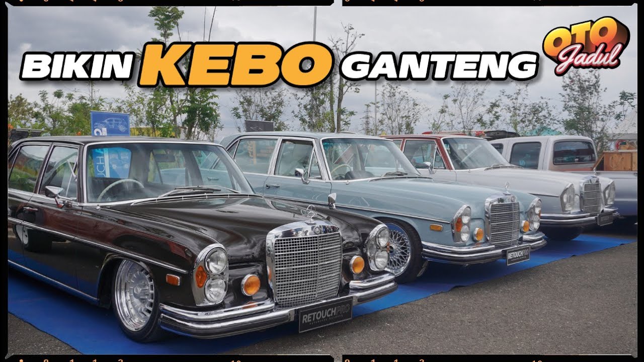 GANTENG PARAH! Restorasi 3 MERCEDES-BENZ S-CLASS 'KEBO' Garapan RETOUCHPRO