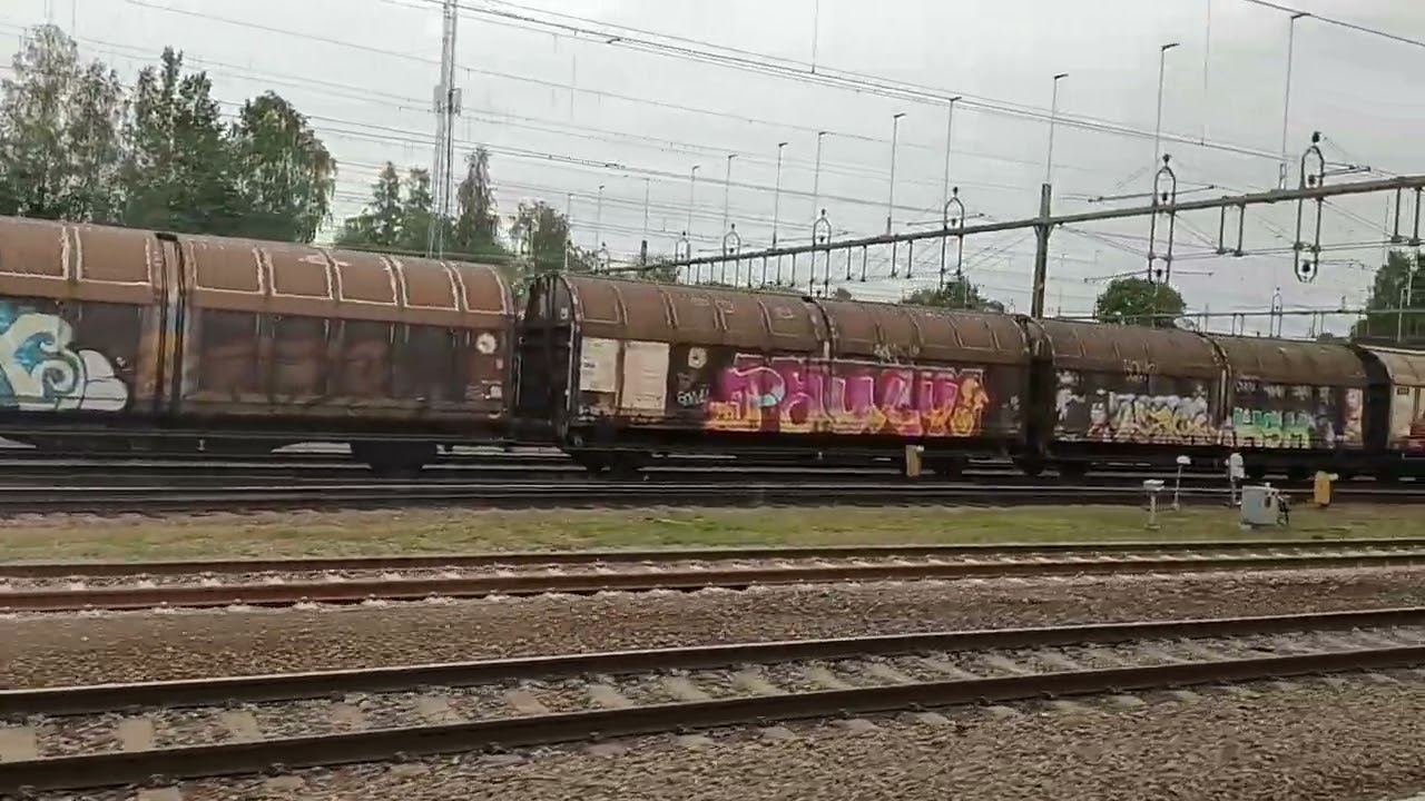 Sweden, train ride from Åmål to Karlstad Pt.2