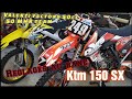 Vlog une panne incroyable sur ktm 150SX, réglage Valenti factory 50 MHR team