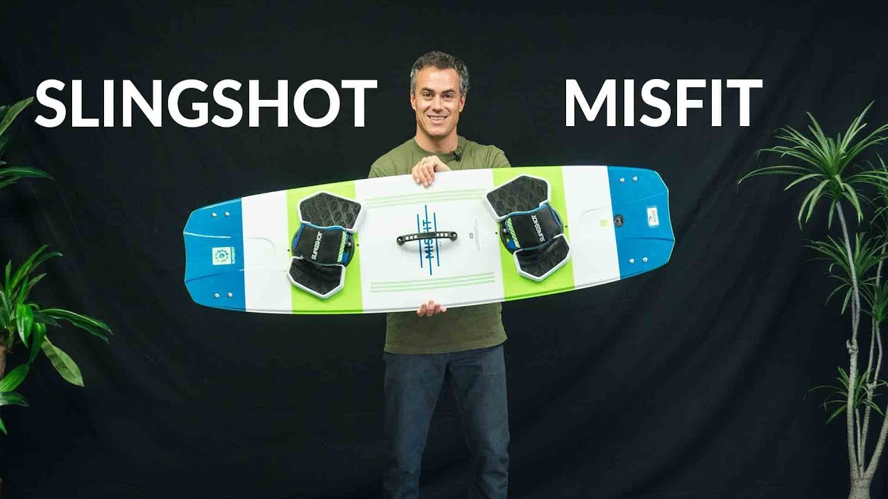 2018 Slingshot Misfit Kiteboard Review - YouTube