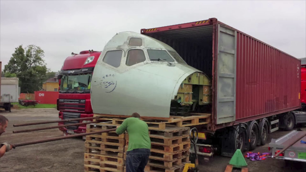 Douglas DC-9 - Plane crash reconstruction - Prague 1975