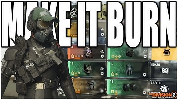 This Division 2 Build just BURNS Everything in Seconds! It