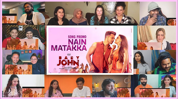 Nain Matakka Baby John🥰😍 - REACTION MASHUP l Baby John | Varun Dhawan, Keerthy Suresh | Thaman S