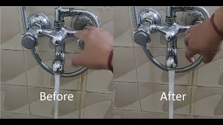 Cleaning tap from inside | solve slow water problem