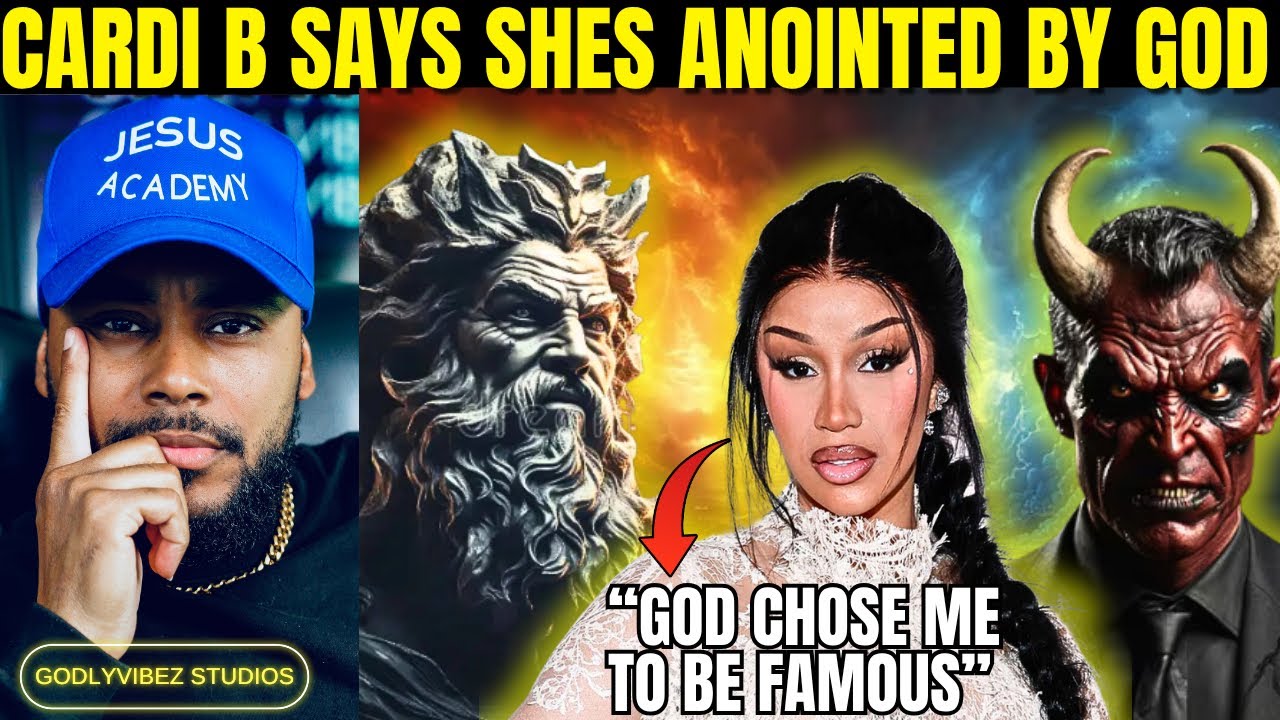 Cardi B says she was selected by God to be rich and famous (watch til end)