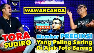 WAWANCANDA TORA SUDIRO. MEMBER PREDIKSI YANG PALING SERING DI AJAK FOTO BARENG