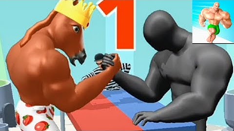 Muscle Rush Gameplaywalkthrough All Levels Android iOS| CHILL HUB