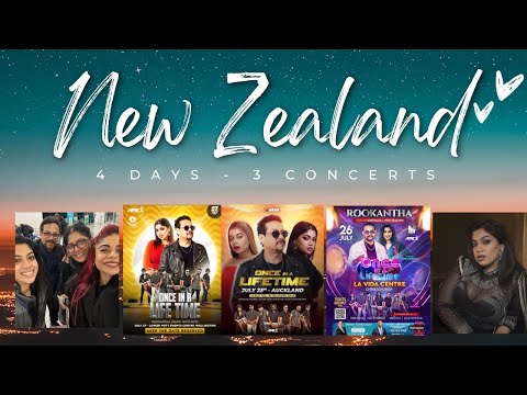 දවස් 4යි - Shows 3නයි 😫 | New Zealand 🇳🇿