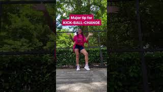 Major tip for Kick-Ball-Change -- Shuffle Dance Tutorial -- Alex Kennedy